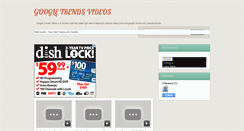 Desktop Screenshot of googletrendsvideos.blogspot.com