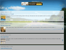 Tablet Screenshot of liftmysoul.blogspot.com