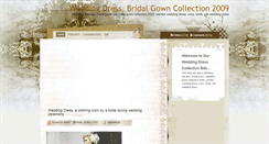 Desktop Screenshot of new-weddinggowndress.blogspot.com