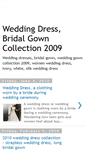 Mobile Screenshot of new-weddinggowndress.blogspot.com
