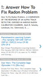 Mobile Screenshot of answerhowtofixradonproblem.blogspot.com