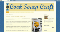 Desktop Screenshot of cookscrapcraft.blogspot.com