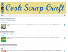 Tablet Screenshot of cookscrapcraft.blogspot.com