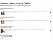 Tablet Screenshot of donna-cerca-uomo-cosenza-calabria.blogspot.com