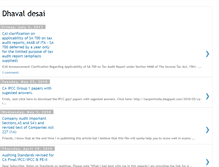 Tablet Screenshot of dhavaldesaisays.blogspot.com