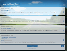 Tablet Screenshot of lostinthotz.blogspot.com