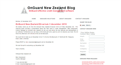 Desktop Screenshot of onguard-credit-software.blogspot.com