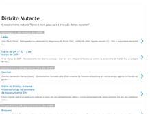 Tablet Screenshot of distritomutante.blogspot.com