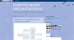 Desktop Screenshot of comunicacionorganizacionaluia.blogspot.com