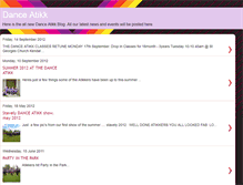 Tablet Screenshot of danceatikk.blogspot.com