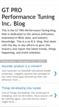 Mobile Screenshot of gtproblog.blogspot.com