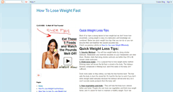 Desktop Screenshot of howtoloseweightfast-now.blogspot.com