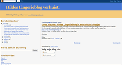 Desktop Screenshot of hildeslingerieblog.blogspot.com