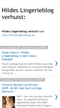 Mobile Screenshot of hildeslingerieblog.blogspot.com