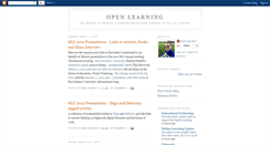 Desktop Screenshot of learningatadistance.blogspot.com