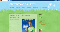 Desktop Screenshot of evida-saudavel.blogspot.com