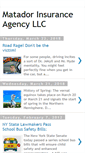Mobile Screenshot of matadorinsurance.blogspot.com