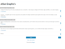 Tablet Screenshot of aissagraphics.blogspot.com