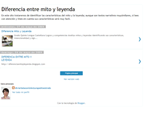 Tablet Screenshot of diferenciamitoyleyenda.blogspot.com