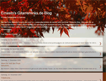 Tablet Screenshot of gitarrenlinks.blogspot.com