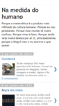 Mobile Screenshot of namedidadohumano.blogspot.com