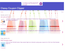 Tablet Screenshot of classycouponclipper.blogspot.com