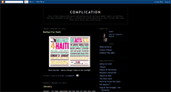 Desktop Screenshot of complicationblog.blogspot.com