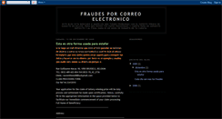 Desktop Screenshot of fraudesporemail.blogspot.com