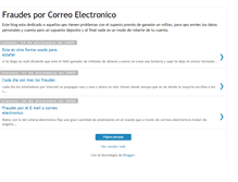 Tablet Screenshot of fraudesporemail.blogspot.com