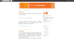 Desktop Screenshot of graduados-ffyh-unc.blogspot.com