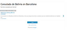 Tablet Screenshot of colivian-barcelona.blogspot.com