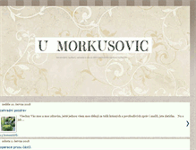 Tablet Screenshot of morkusovic.blogspot.com