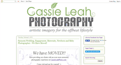 Desktop Screenshot of cassieleahphoto.blogspot.com