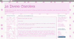 Desktop Screenshot of ladivinacarolina.blogspot.com