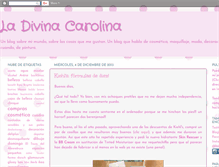 Tablet Screenshot of ladivinacarolina.blogspot.com