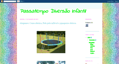 Desktop Screenshot of passatempodiversaoinfantil.blogspot.com