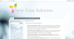 Desktop Screenshot of newgsmsolution.blogspot.com