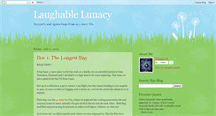 Desktop Screenshot of laughablelunacy.blogspot.com