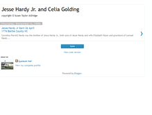 Tablet Screenshot of jesse-hardy.blogspot.com