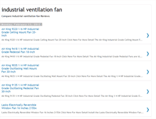 Tablet Screenshot of industrialventilationfanreview.blogspot.com