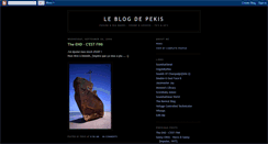 Desktop Screenshot of leblogdepekis.blogspot.com