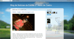 Desktop Screenshot of blogdenotciasdaescoladmriodecastro.blogspot.com