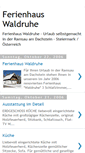 Mobile Screenshot of ferienhaus-waldruhe.blogspot.com