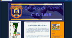 Desktop Screenshot of escueladefutbol-cd1889.blogspot.com