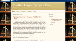 Desktop Screenshot of bestlawyer001.blogspot.com