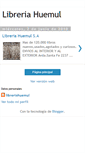 Mobile Screenshot of libreriahuemul.blogspot.com