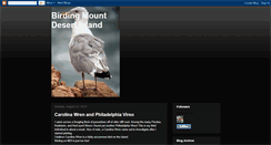 Desktop Screenshot of birdingmdi.blogspot.com