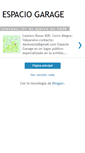 Mobile Screenshot of espaciogarage.blogspot.com