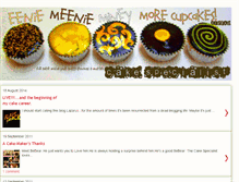 Tablet Screenshot of cakespecialist.blogspot.com