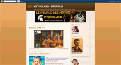 Desktop Screenshot of grepolis-mytholand.blogspot.com